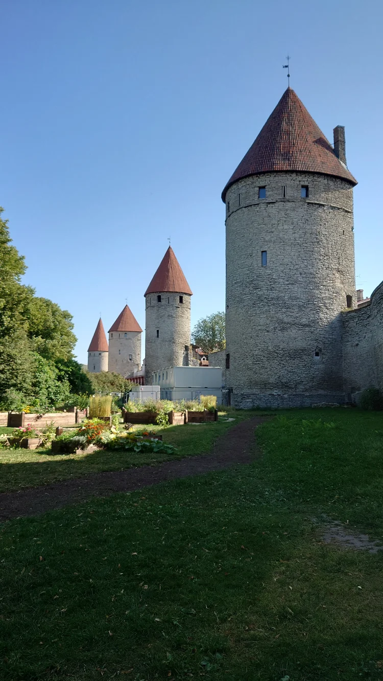 Outside the Walls of Tallinn, Estonia
