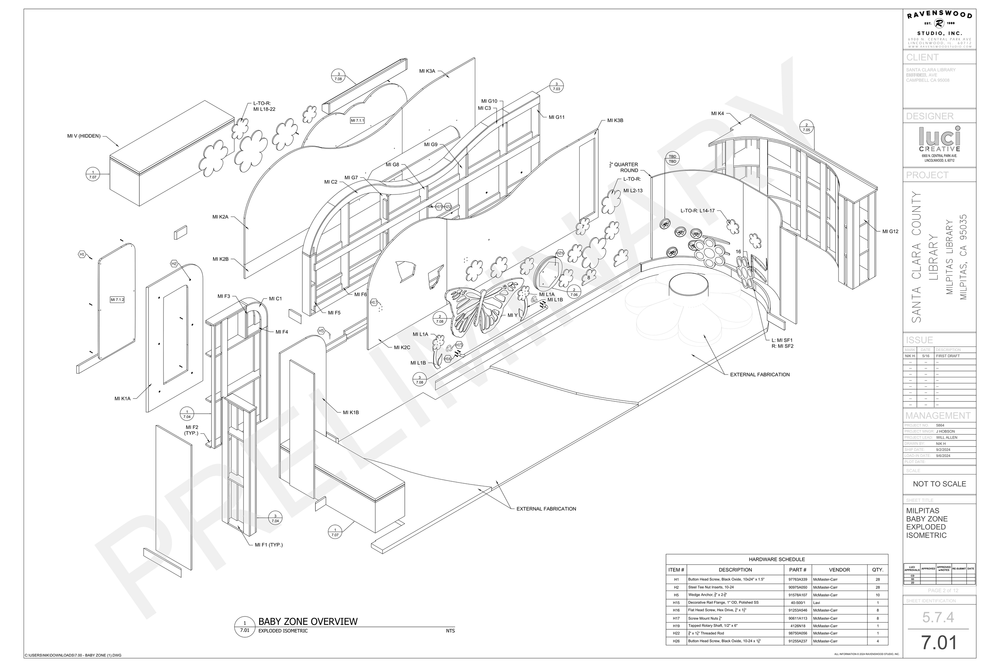 Baby Zone construction drawing